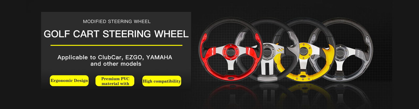 Golf Cart Steering Wheel