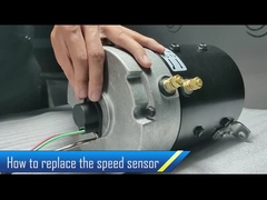 How to disassemble and install the speed sensor?