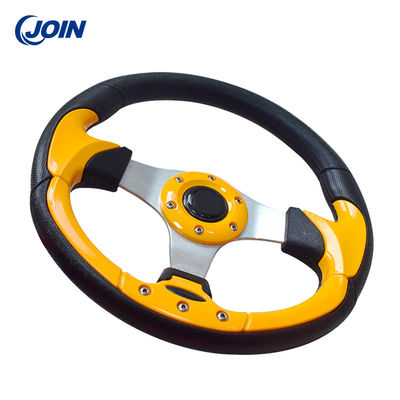 12.5&quot; Golf Cart Steering Wheel Adapter Matte PVC Universal Car Accessories