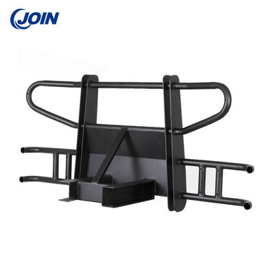 Custom Car Golf Cart Brush Guard Black Steel Material OEM / ODM