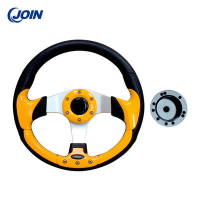 12.5&quot; Golf Cart Steering Wheel Adapter Matte PVC Universal Car Accessories
