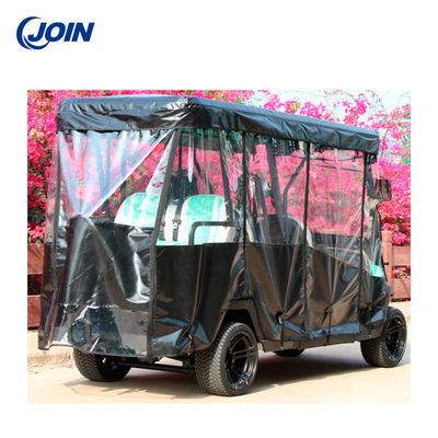 Waterproof Golf Cart Rain Cover 6 Passenger Driving Enclosure
