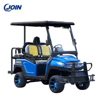 Custom Golf Buggy 4 Seater Golf Cart Leather With Seat Cushions
