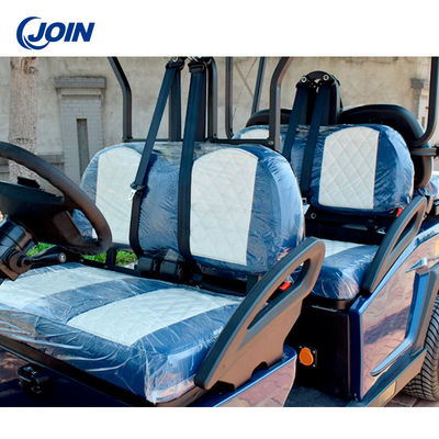 Waterproof Custom Golf Cart Seat Bicolor Golf Car Seat Leather Material