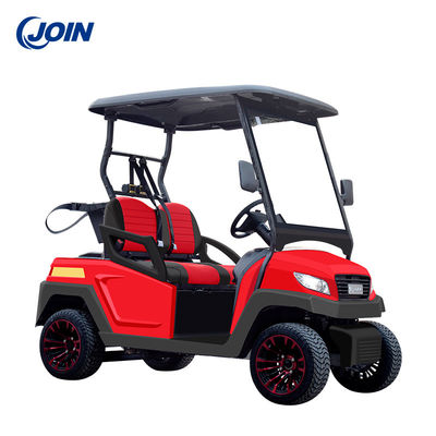 Custom Golf Buggy 4 Seater Golf Cart Leather With Seat Cushions