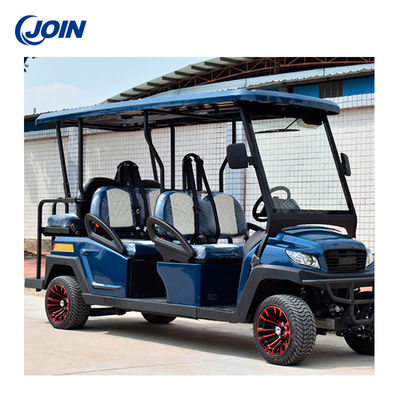 Buggies Electric Custom Golf Cart Seat Bicolor Black And Blue