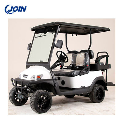 OEM 4 Seater Electric Golf Cart / Golf Buggy Leather Material