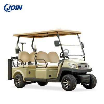 Transparent Foldable Windshield Acrylic Golf Buggies 8 Seat Golf Cart