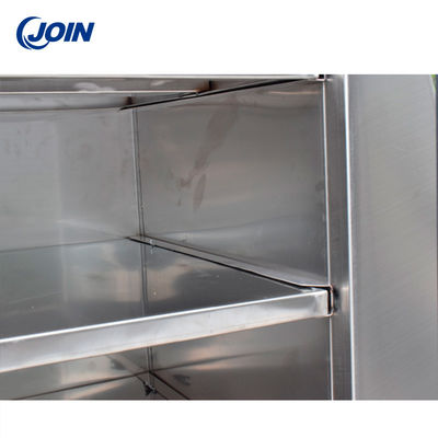 Trapezium Stainless Steel Cargo Box EZGO Cargo Box With Sliding Door ODM