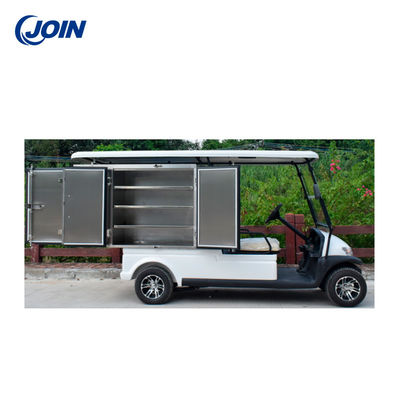Trapezium Stainless Steel Cargo Box EZGO Cargo Box With Sliding Door ODM