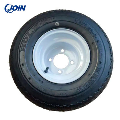 8 Inch Alloy Wheels And Rubber Tires For Golf Carts High Performance Durable